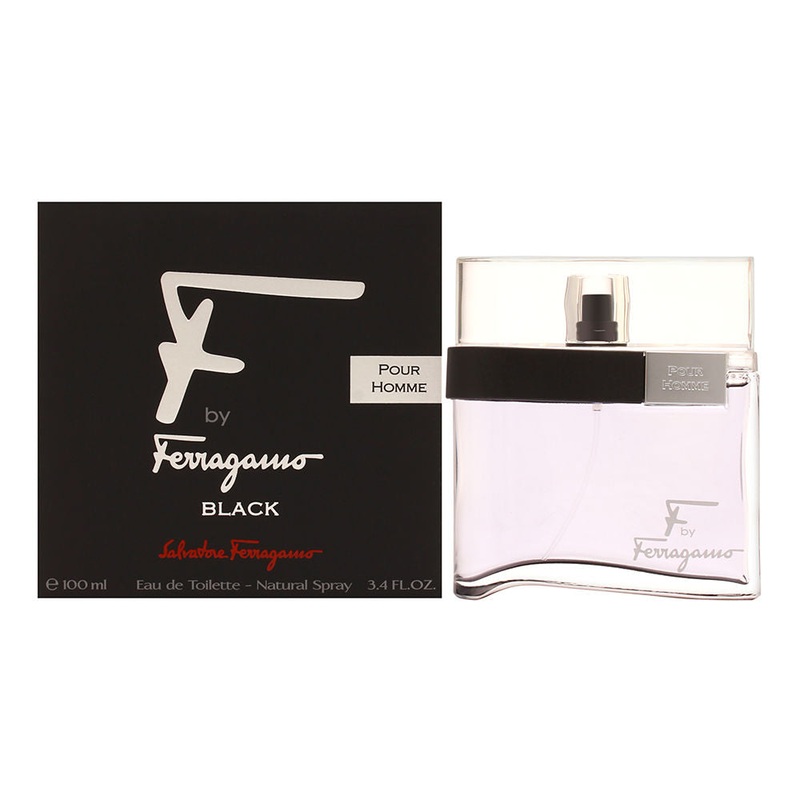 F by Ferragamo Black Pour Homme 1.7 oz Eau de Toilette Spray