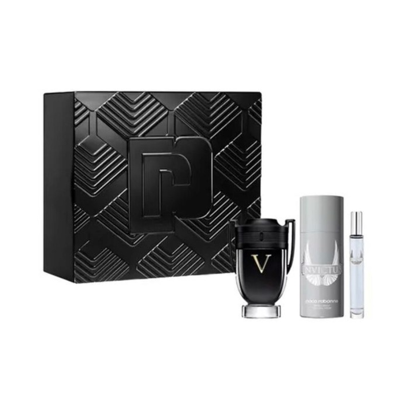 Invictus Victory 3pcs Gift Set by Paco Rabanne for Men