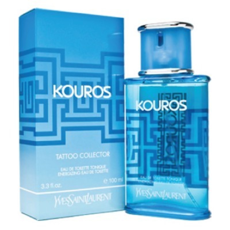 Kouros Tattoo Collector Edition by Yves Saint Laurent 3.3 Oz. Eau De Toilette For Men