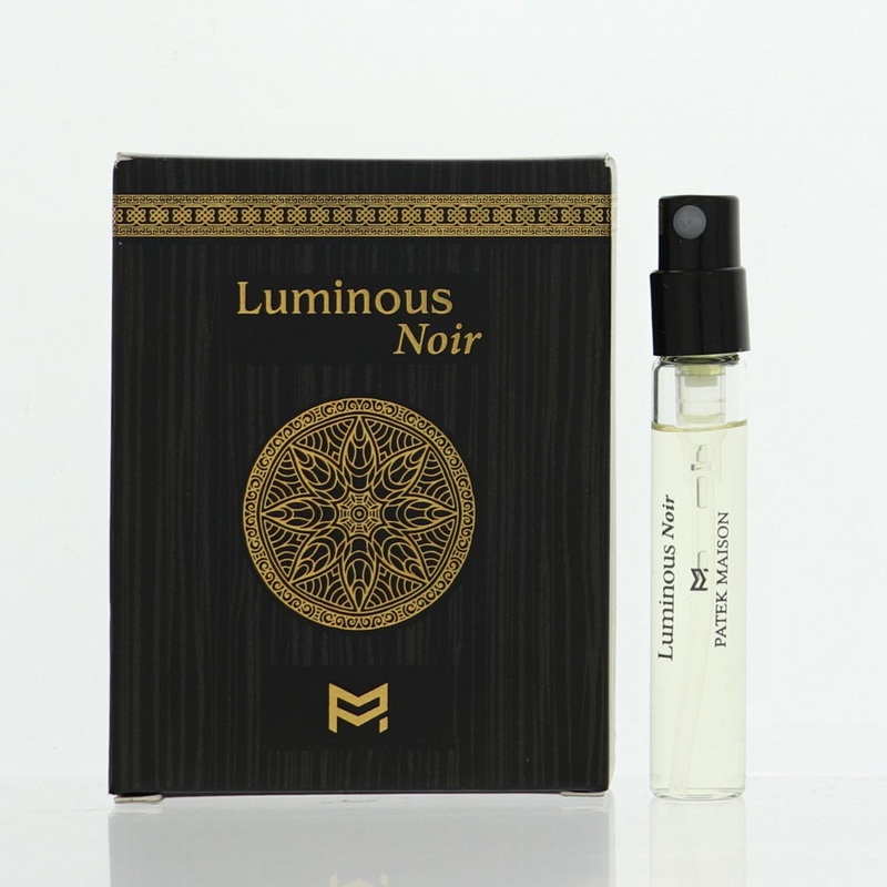Luminous Noir By Patek Maison Cologne 0.10 Oz Edp Spray For Men - Vial