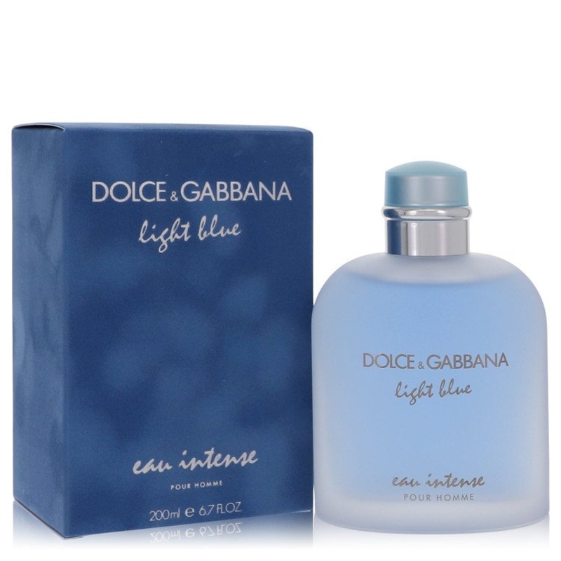 Light Blue Eau Intense By Dolce & Gabbana Eau De Parfum Spray 6.7 Oz / 200 Ml for Men