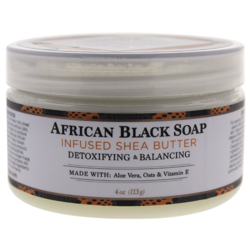 Shea Butter Infused with African Black Soap Extract by Nubian Heritage for Unisex - 4 oz Lotion 4  oz.
