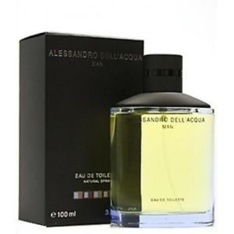 Alessandro Dell Acqua Man by Alessandro Dell'acqua 3.4 Oz. Eau De Toilette For Men
