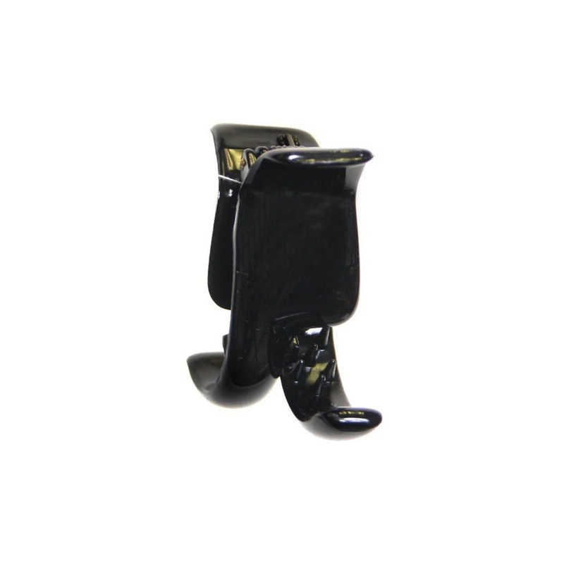 Caravan 1 Size Fits All Pony Tail Black Model No. 9346