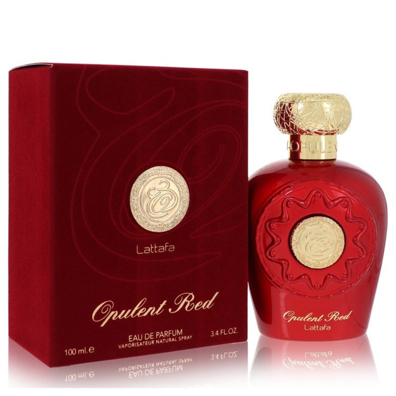 Lattafa Opulent Red by Lattafa Eau De Parfum Spray 3.4 oz for Women - Premium Designer Fragrance