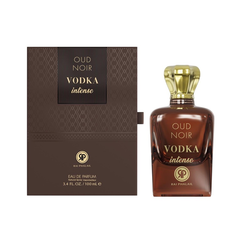 Oud Noir Vodka Intense by Rai Phalail Eau de Parfum Spray 3.4 oz