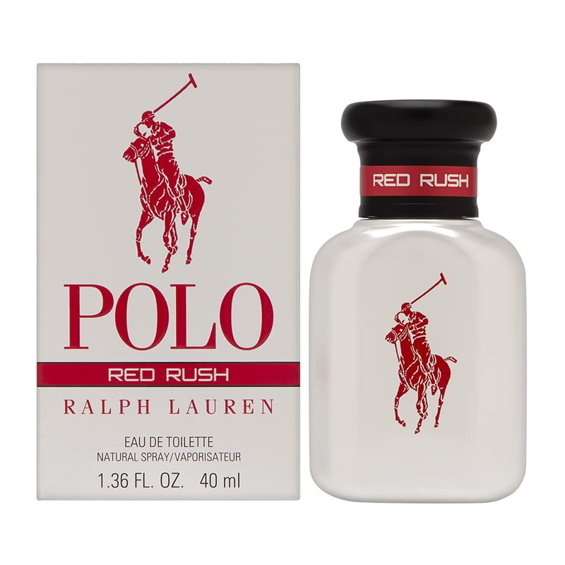 Polo Red Rush by Ralph Lauren for Men 2.5 oz Eau de Toilette Spray