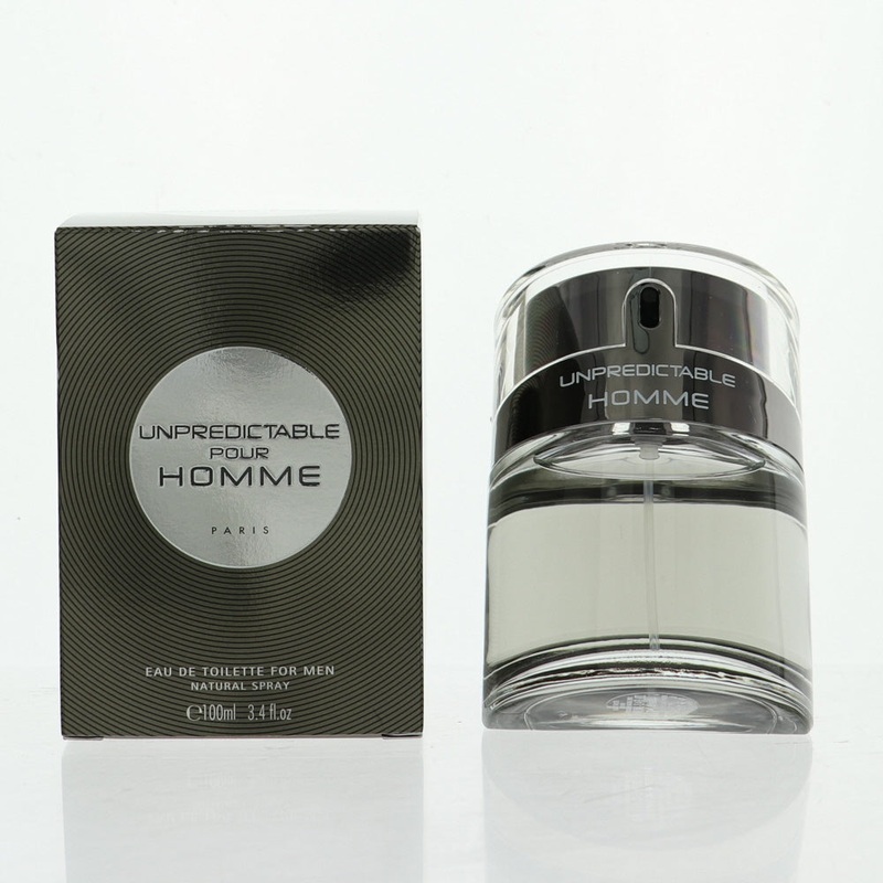 Unpredictable Pour Homme By Glenn Perri Cologne 3.4 Oz Edt Spray For Men - Box