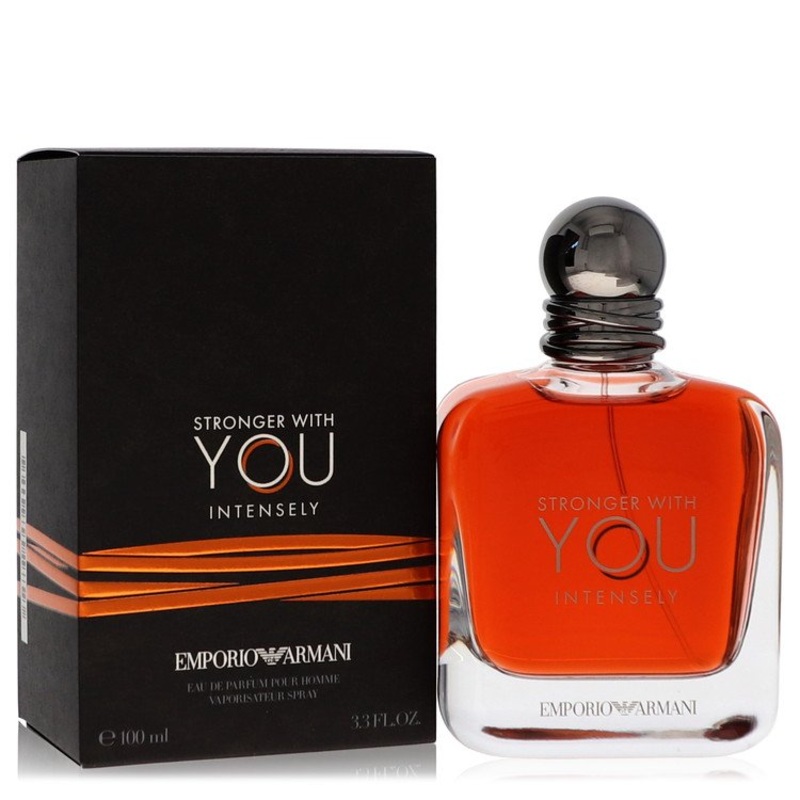 Emporio Armani Stronger With You Intensely By Giorgio Armani Cologne 3.4 Oz Edp Spray For Men - Box