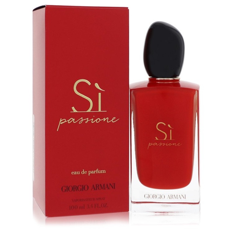 Armani Si Passione By Giorgio Armani Perfume 3.4 Oz Edp Spray For Women - Box