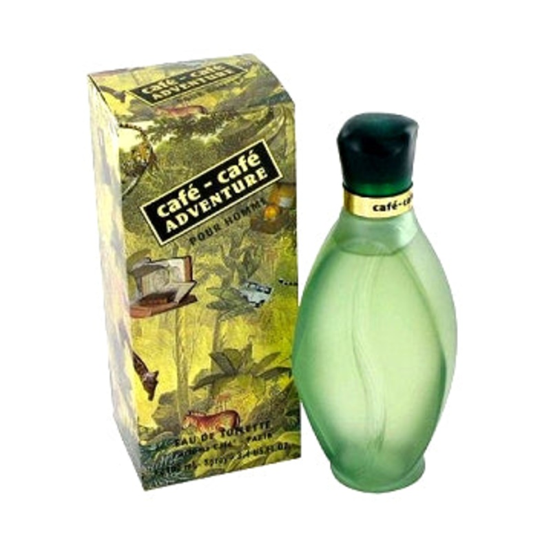 Cafe Cafe Adventure Pour Homme by Cofinluxe 3.4 Oz. Eau De Toilette For Men