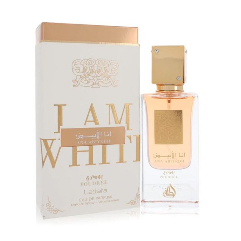 I Am White Ana Abiyedh Poudree by Lattafa (Unisex)