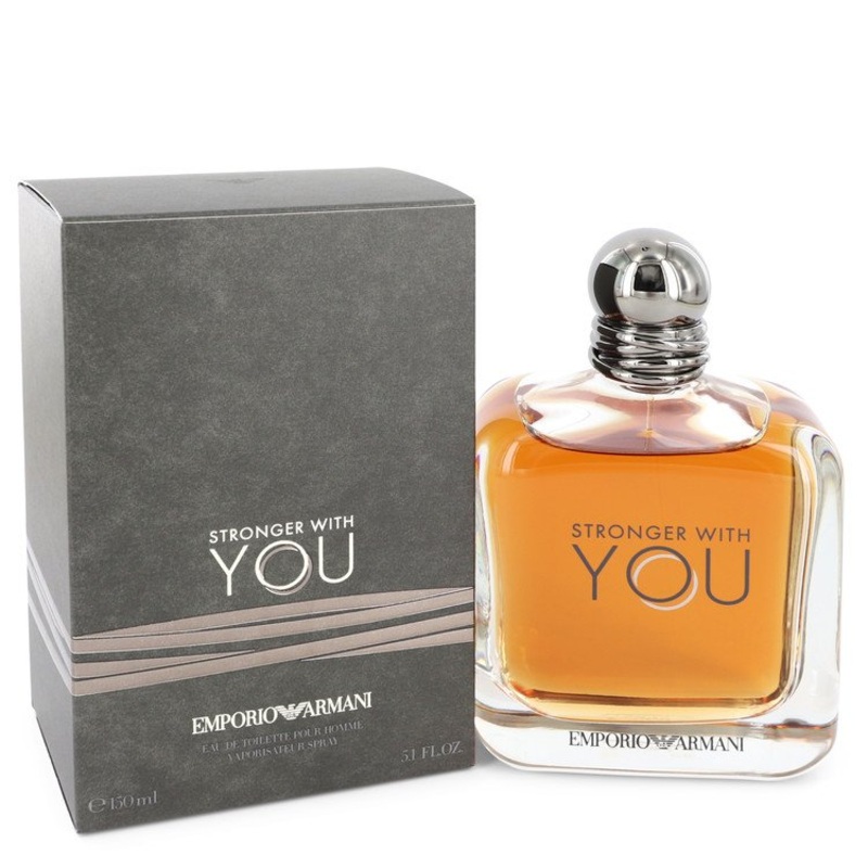 Stronger With You by Giorgio Armani Eau De Toilette Spray 5.1 oz for Men - Premium Designer Fragrance