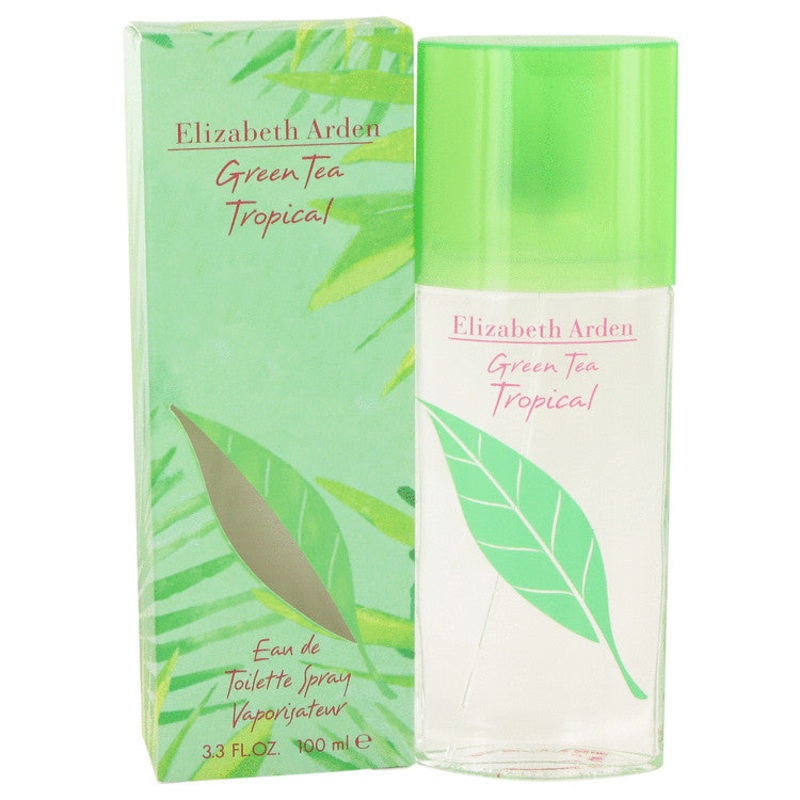 Green Tea Tropical by Elizabeth Arden For Women Eau De Toilette Spray 3.3 oz