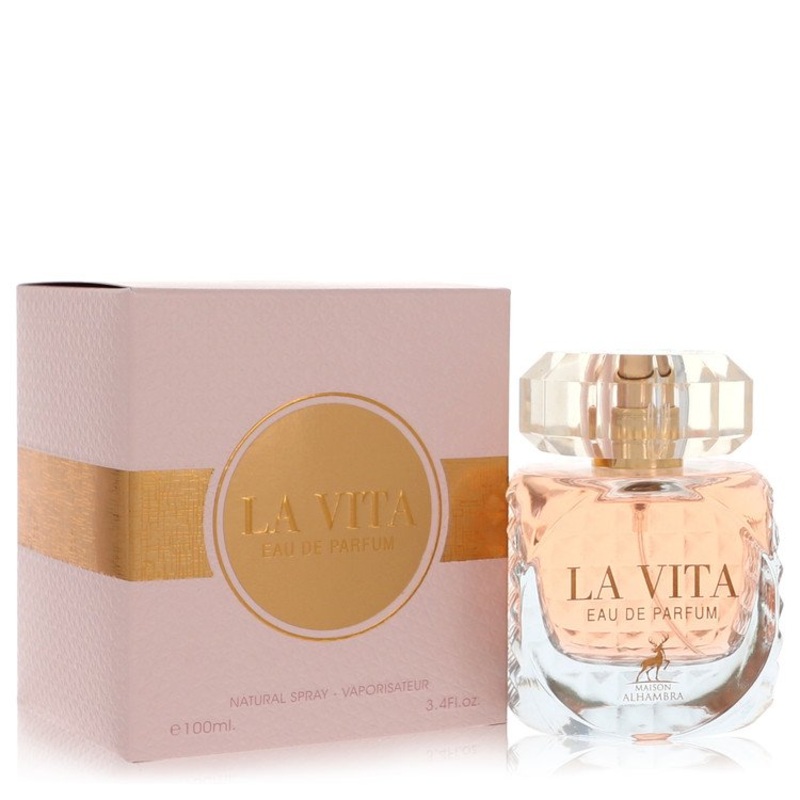 La Vita by Maison Alhambra Eau De Parfum Spray 3.4 oz for Women - Premium Designer Fragrance