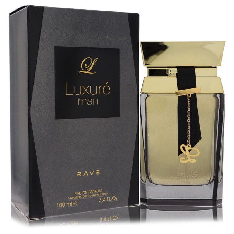 Lattafa Rave Luxure by Lattafa Eau De Parfum Spray 3.4 oz for Men - Premium Designer Fragrance