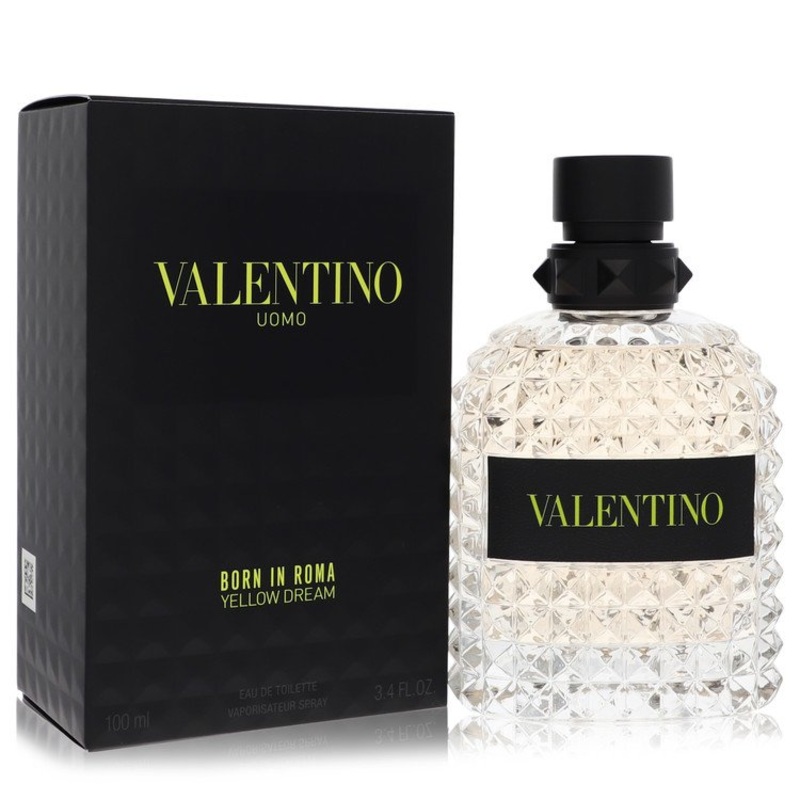Valentino Uomo Born In Roma Yellow Dream by Valentino For Men Eau De Toilette Spray 3.4 oz