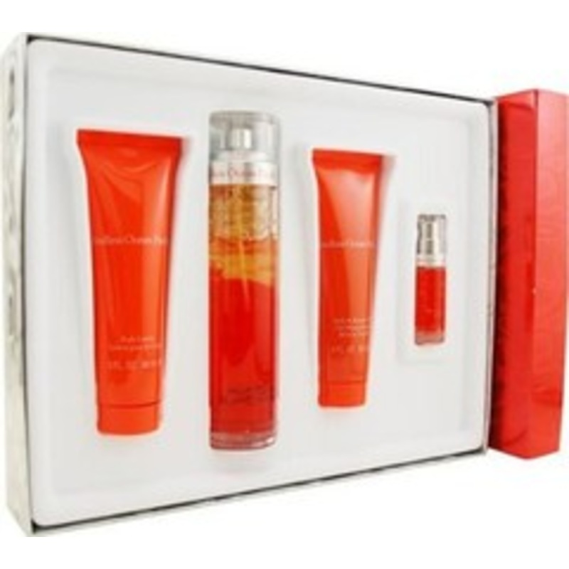 Endless Gift Set by Ocean Pacific 4 Piece Gift Set: 2.5 oz Eau de Parfum Spray + 3.0 oz Body Lotion + 3.0 oz Shower Gel + .25 oz Mini Spray for Women