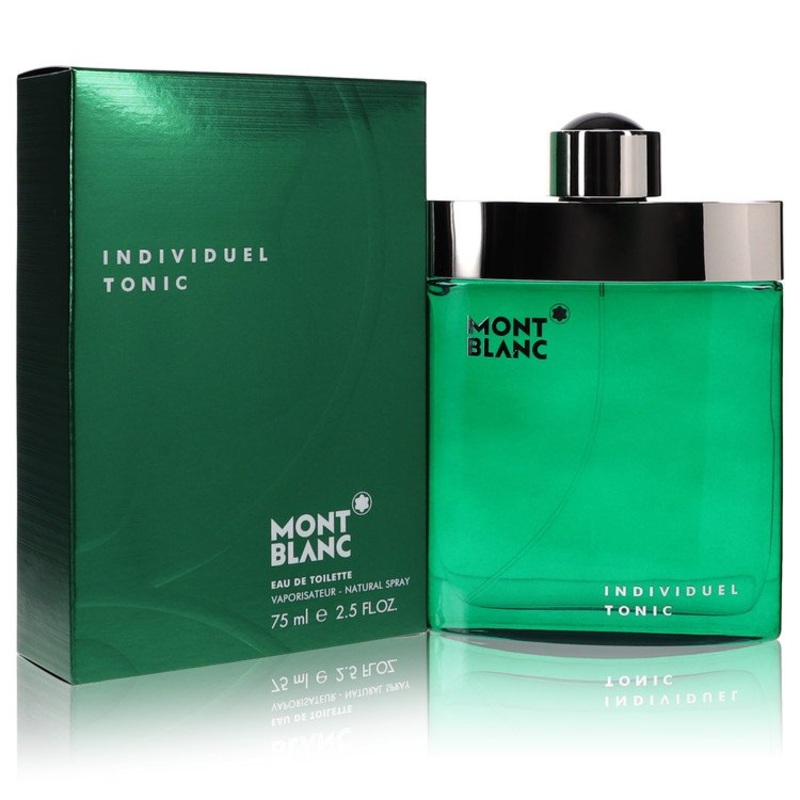 Individuel Tonic by Mont Blanc For Men Eau De Toilette Spray 2.5 oz