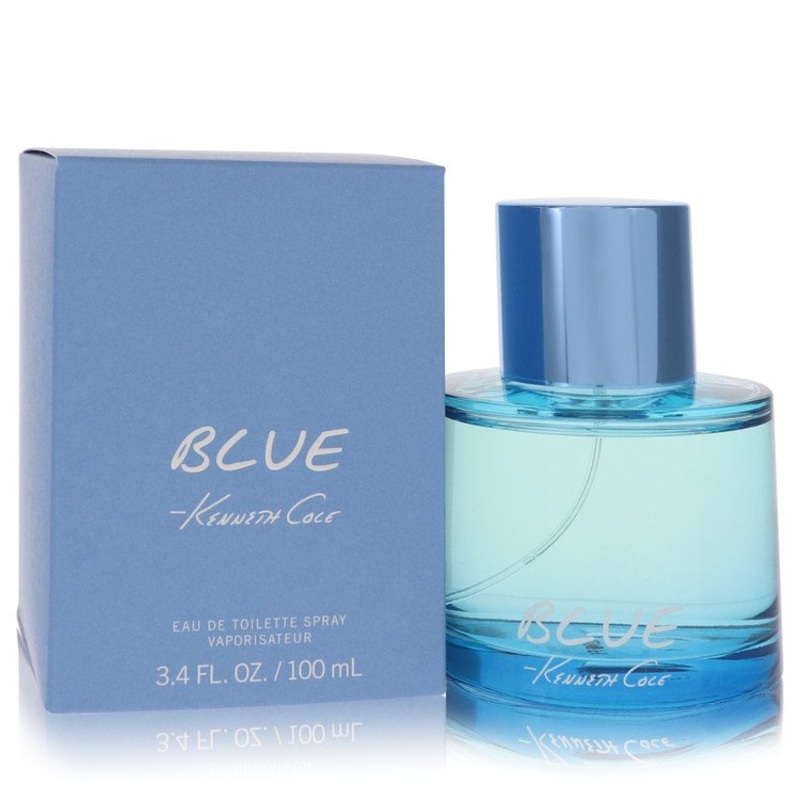 Kenneth Cole "Blue" M 3.4 Oz Eau De Toilette Spray By Kenneth Cole For Men