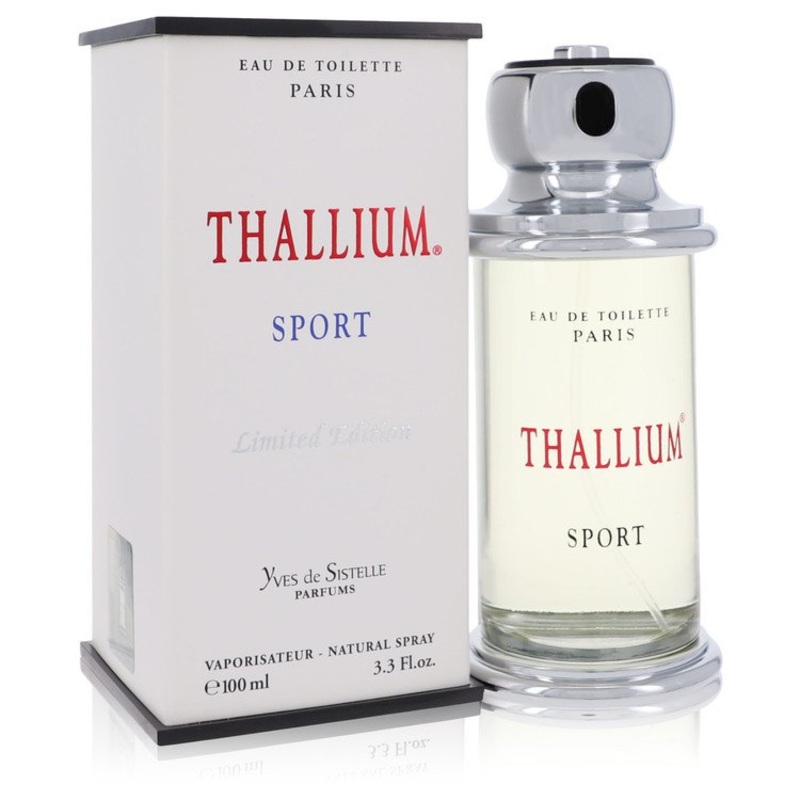 Thallium Sport by Parfums Jacques Evard Eau De Toilette Spray (Limited Edition) 3.4 oz for Men - Premium Designer Fragrance