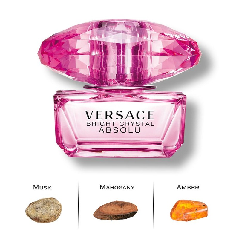 Bright Crystal Absolu by Versace 1.0 oz Eau de Parfum Spray for Women