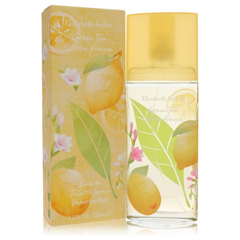 Green Tea Citron Freesia by Elizabeth Arden For Women Eau De Toilette Spray 3.4 oz