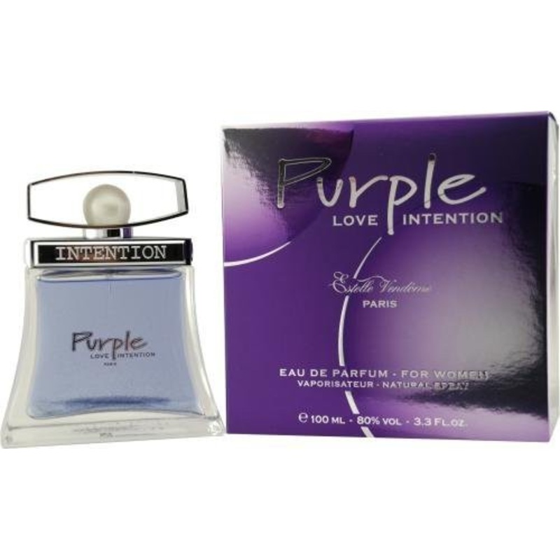 Love Intention Purple by Estelle Vendome 3.3 Oz. Eau De Parfum For Women