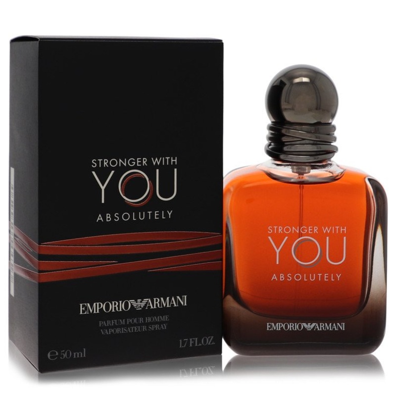 Stronger With You Absolutely by Giorgio Armani Eau De Parfum Spray 1.7 oz for Men - Premium Designer Fragrance