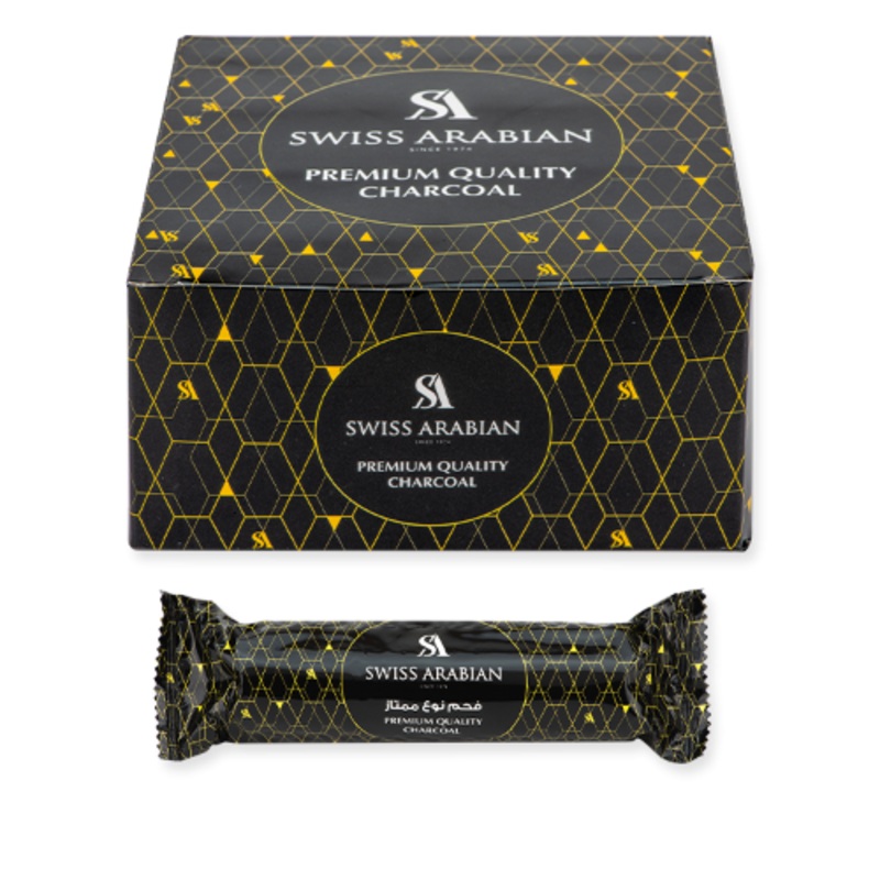 Swiss Arabian Charcoal Agarwood Tablets 10 Tablets