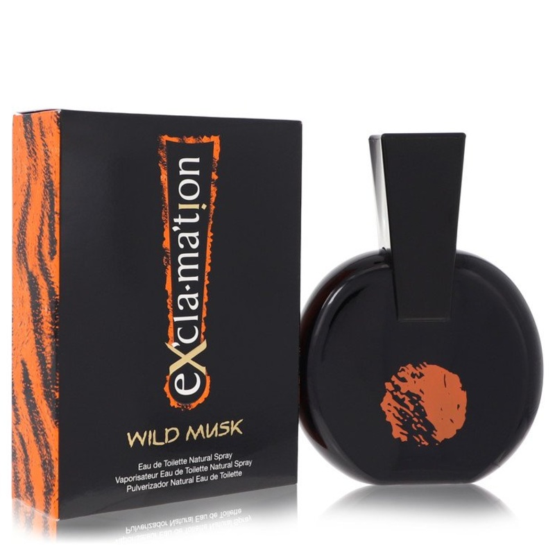 Exclamation Wild Musk by Coty Eau De Toilette Spray 3.4 oz for Women - Premium Designer Fragrance