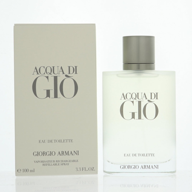 Acqua Di Gio By Giorgio Armani Cologne 3.3 Oz Edt Spray For Men - Box
