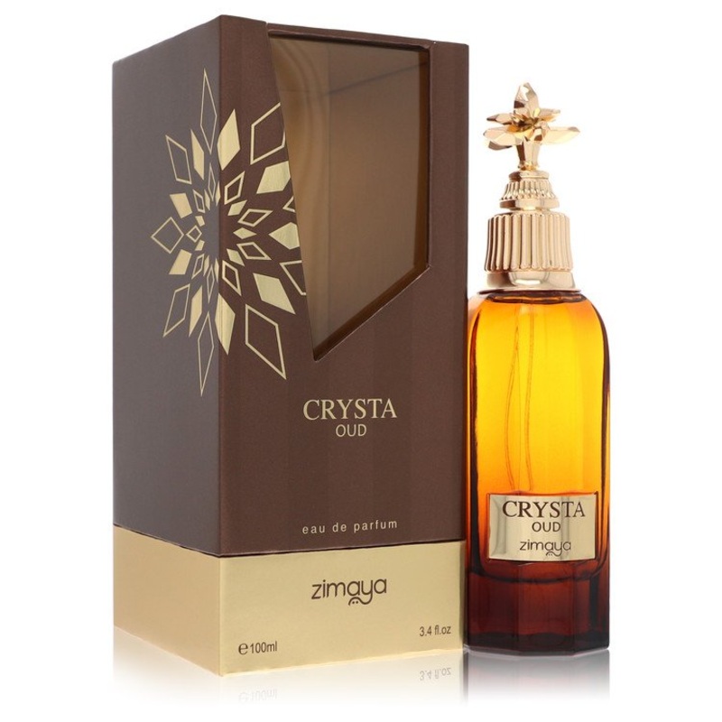 Afnan Zimaya Crysta Oud by Afnan Eau De Parfum Spray (Unisex) 3.4 oz for Men - Premium Designer Fragrance