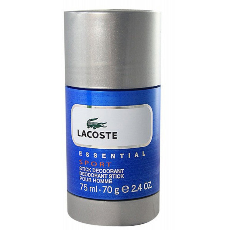 Essential Sport Deodorant by Lacoste 2.4 Oz. Deodorant For Men Stick
