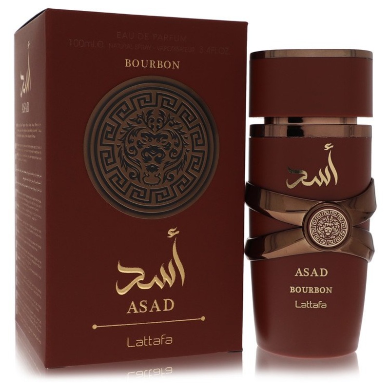 Lattafa Asad Bourbon by Lattafa Eau De Parfum Spray 3.4 oz for Men - Premium Designer Fragrance