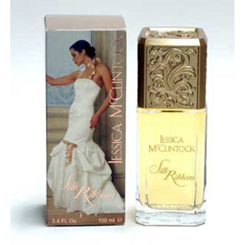 Silk Ribbons by Jessica Mc Clintock 3.4 Oz. Eau De Parfum For Women
