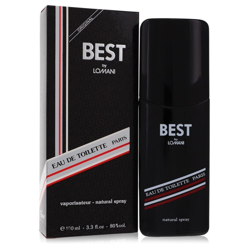Best by Lomani Eau De Toilette Spray 3.3 oz for Men - Premium Designer Fragrance