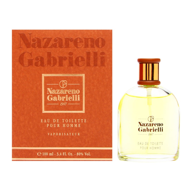 Nazareno Gabrielli by Nazareno Gabrielli for Men 3.4 oz Eau de Toilette Spray (Tan Box)