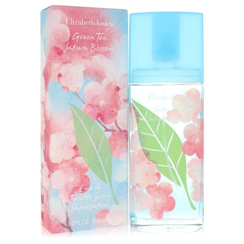 Green Tea Sakura Blossom by Elizabeth Arden Eau De Toilette Spray 3.3 oz | Women Collection by AAA Beauty