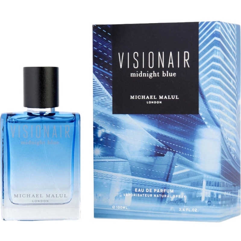 Michael Malul London Visionair Midnight Blue for men 3.4 oz / 100 ml