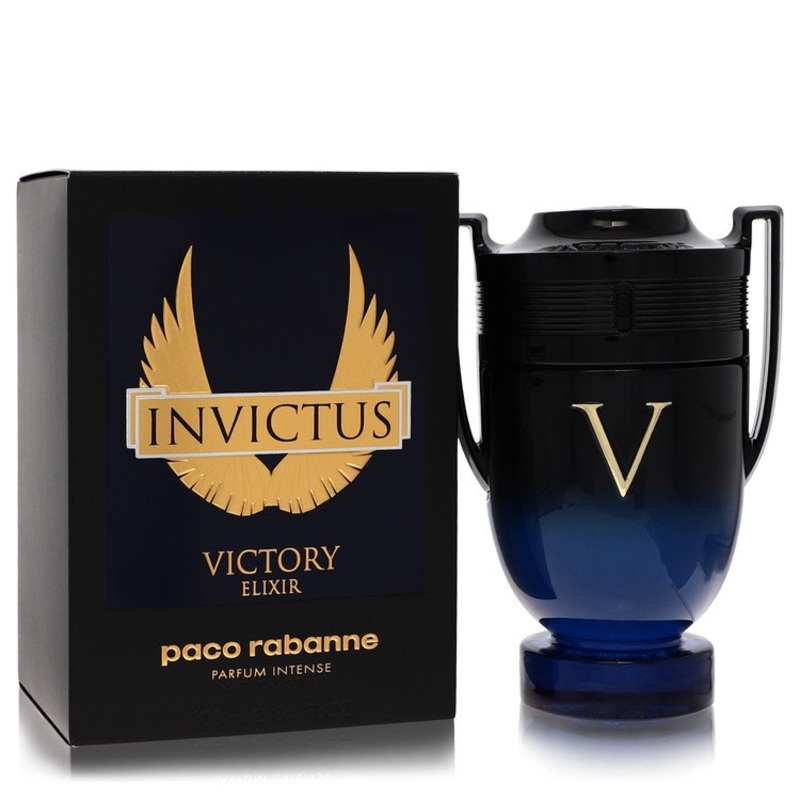 Paco Rabanne Invictus Victory Elixir By Paco Rabanne 3.4 Oz Eau De Parfum Intense Spray For Men In Box