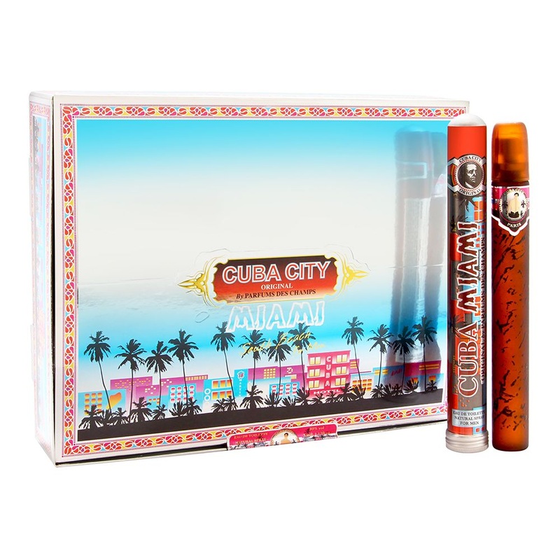 Cuba City Miami South Beach by Cuba for Men 20 x 1.17 oz Eau de Toilette Spray (1 Box)