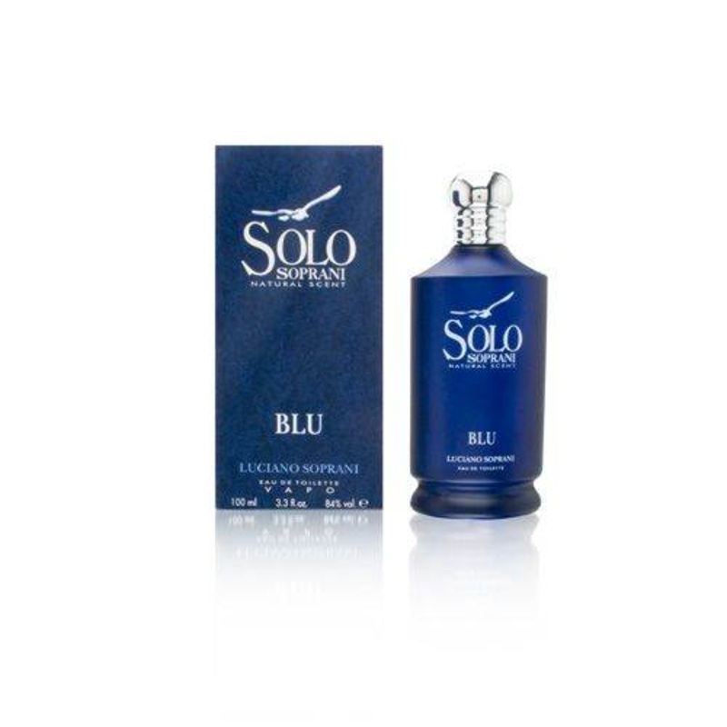 Solo Soprano Blu by Luciano Soprani for Women 3.3 oz Eau de Toilette Spray