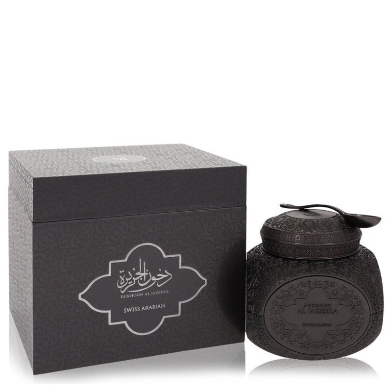 Swiss Arabian Bakhoor Dukhoon Al Jazeera by Swiss Arabian Bakhoor Incense (Unisex) 70 grams | Men Collection by AAA Beauty