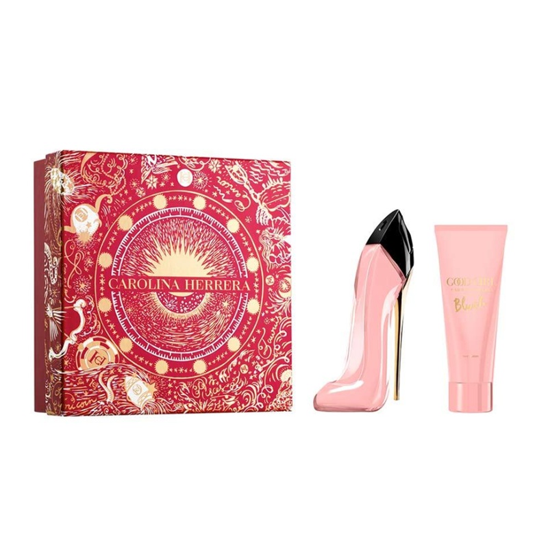 Carolina Herrera Good Girl Blush Eau de Parfum Women's Gift Set Spray (80ml) with 100ml Body Lotion