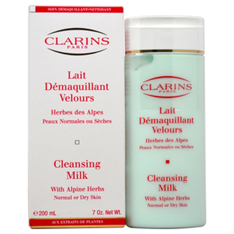 Clarins Cleansing Milk with Alpine Herbs by Clarins 6.9 Oz. Cleanser For Women