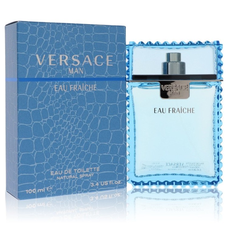 Versace Eau Fraiche 3.4 Eau De Toilette Spray 3.4 Oz by Versace for Men