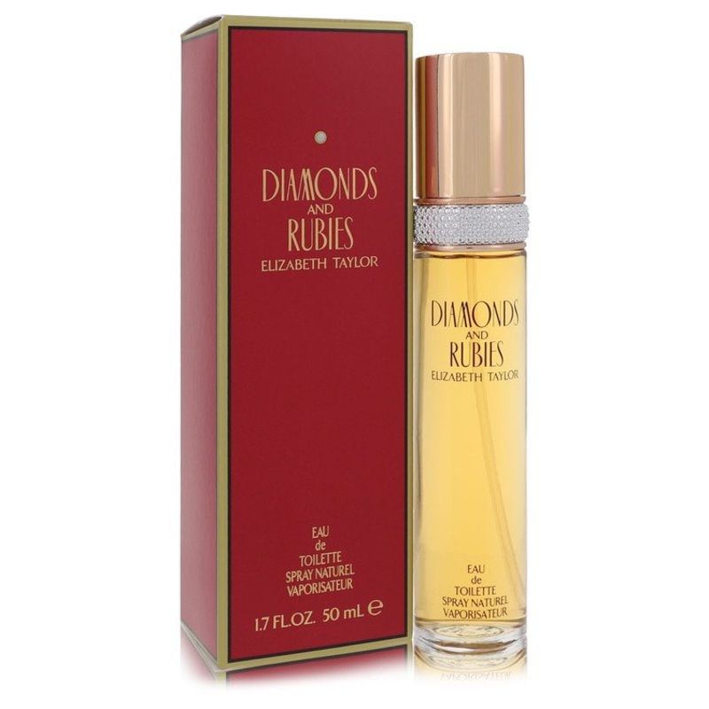 Diamonds & Rubies by Elizabeth Taylor Eau De Toilette Spray 1.7 oz for Women - Premium Designer Fragrance