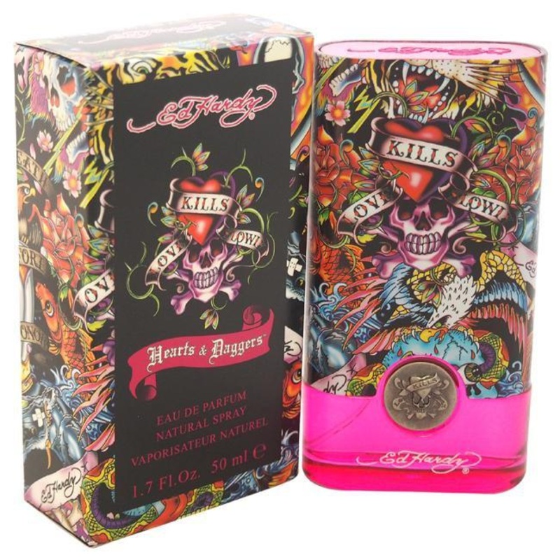Ed Hardy Hearts And Daggers Eau De Parfum 1.7 oz.