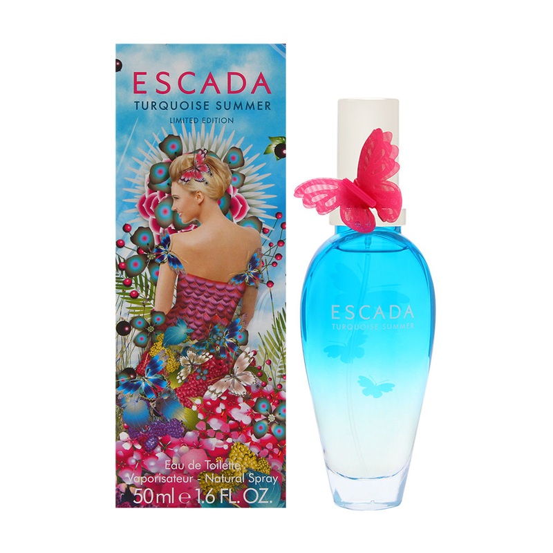 Escada Turquoise Summer by Escada for Women 1.6 oz Eau de Toilette Spray